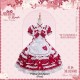 Mademoiselle Pearl Bow Rabbit Tops Blouses Aprons Skirts JSKs and Ops(Reservation/Full Payment Without Shipping)